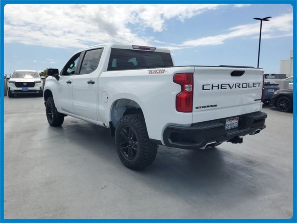 Used 2023 Chevrolet Silverado 1500 Custom Trail Boss Truck Crew Cab