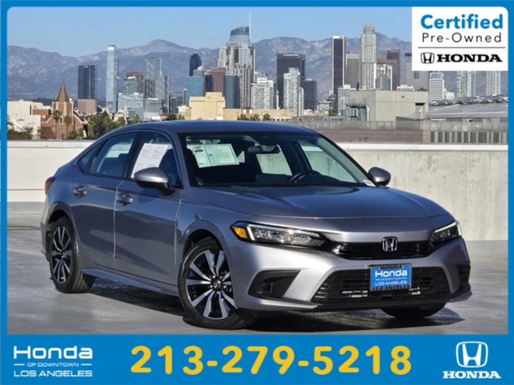 Certified 2023 Honda Civic EX Sedan