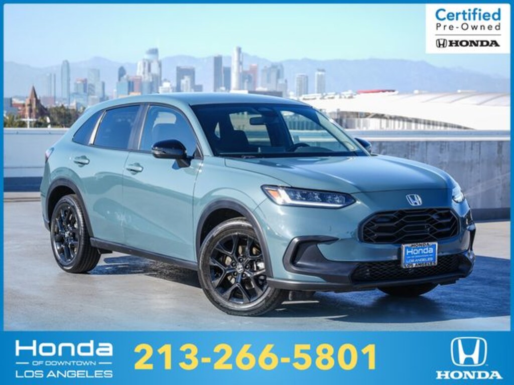 Certified 2025 Honda HR-V Sport SUV