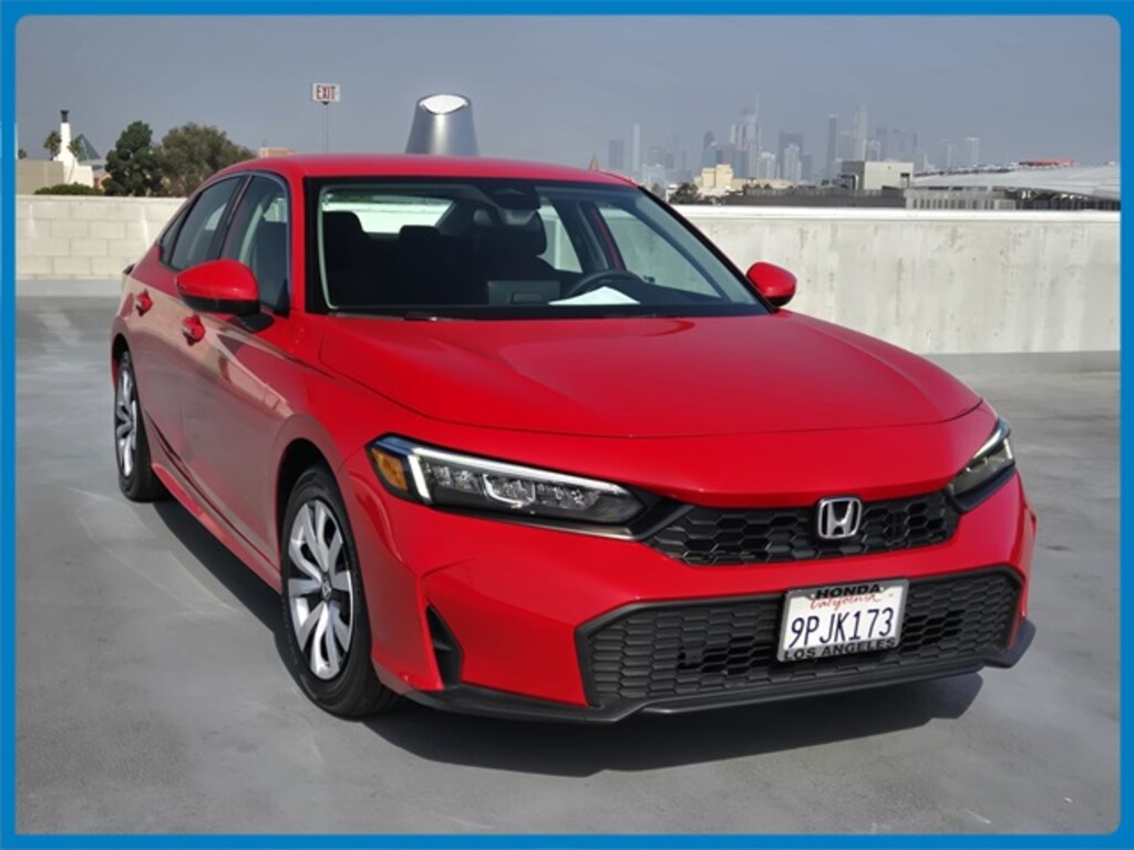 Certified 2025 Honda Civic LX Sedan
