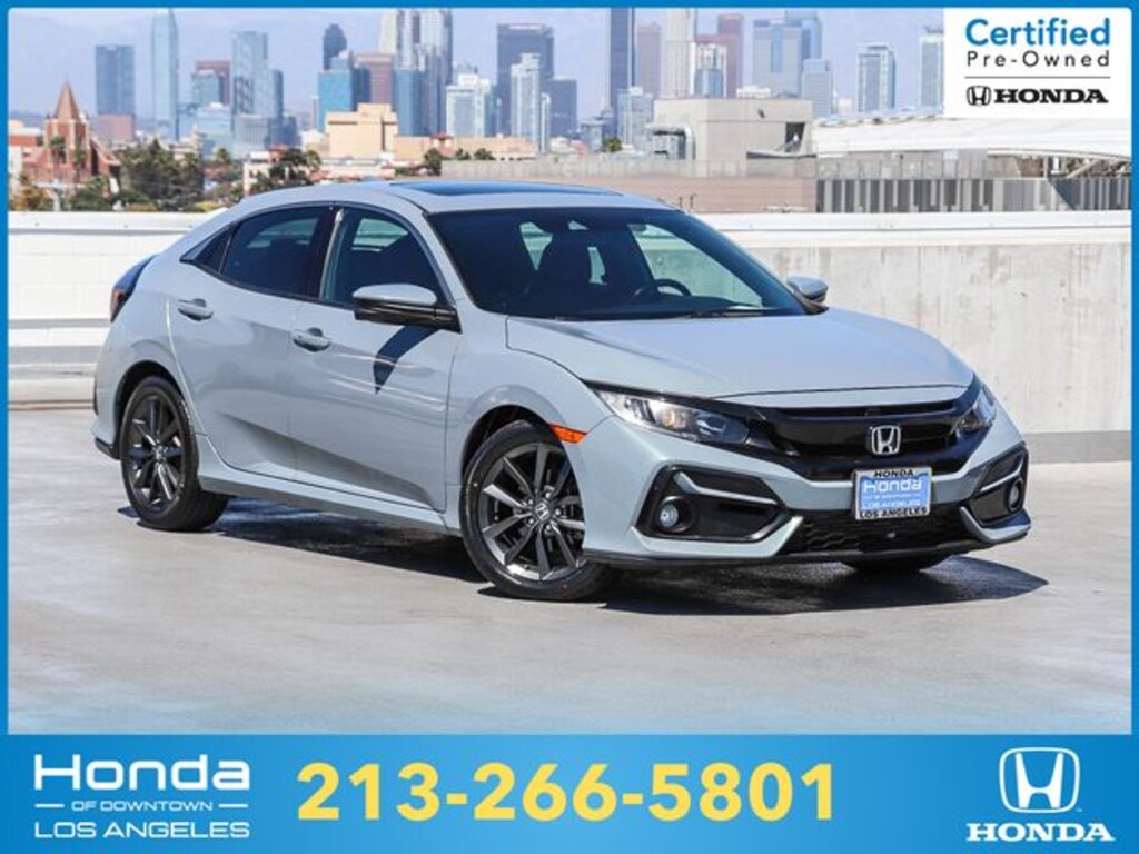 Certified 2021 Honda Civic EX Hatchback