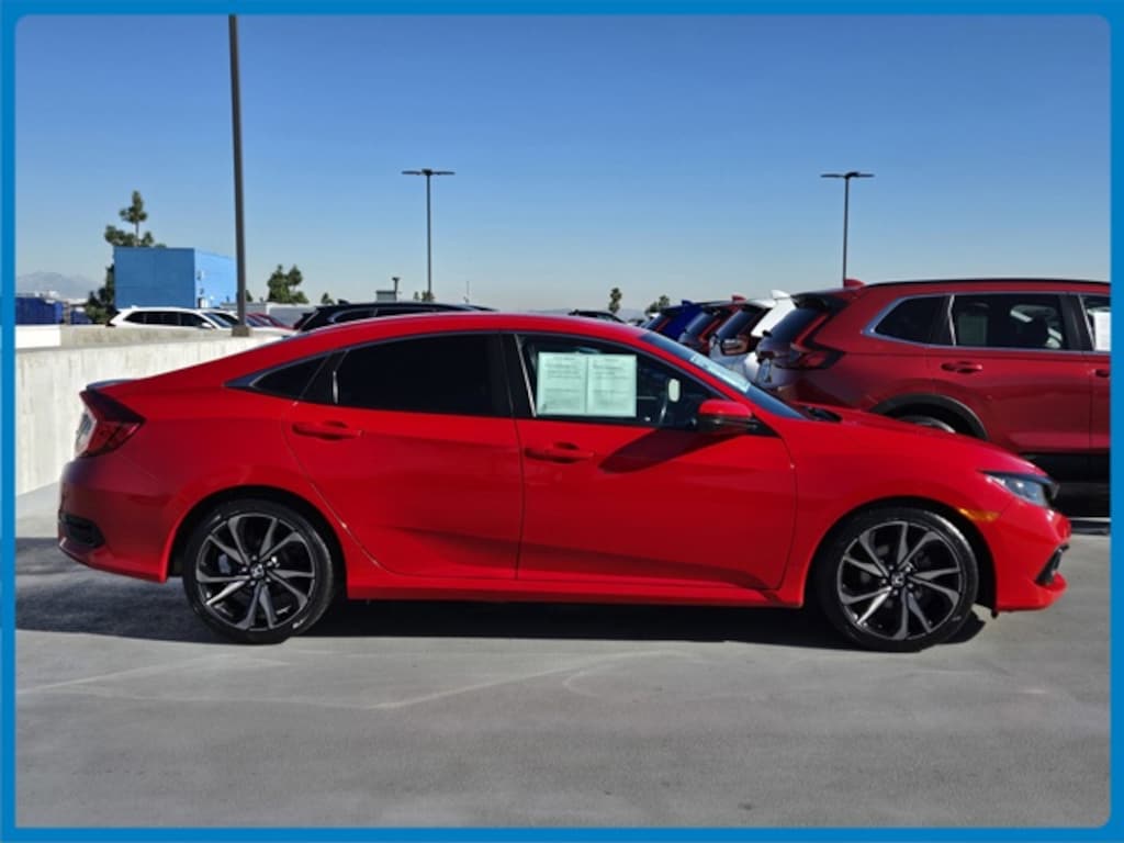 Certified 2019 Honda Civic Sport Sedan