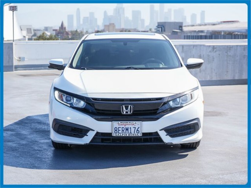 Certified 2018 Honda Civic EX Sedan