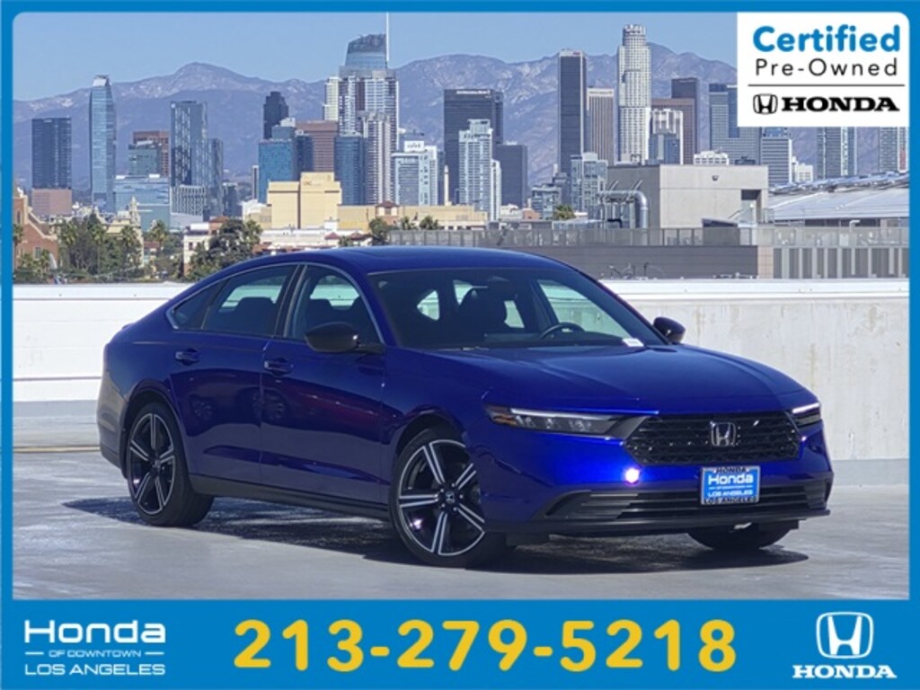Certified 2023 Honda Accord Hybrid Sport Sedan