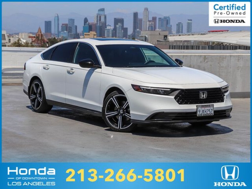 Certified 2024 Honda Accord Hybrid Sport Sedan