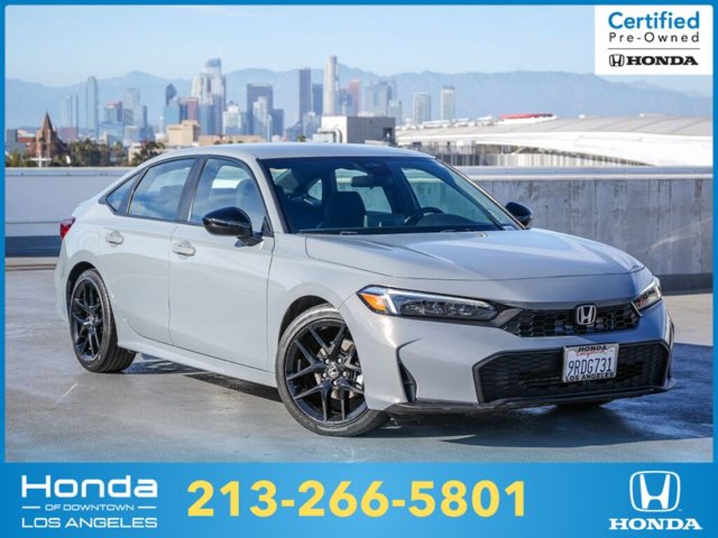 Certified 2025 Honda Civic Sport Sedan