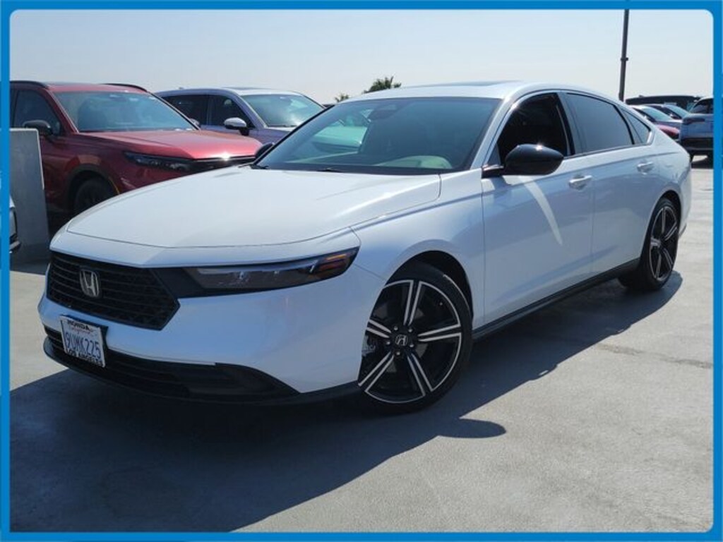 Certified 2025 Honda Accord Hybrid Sport Sedan