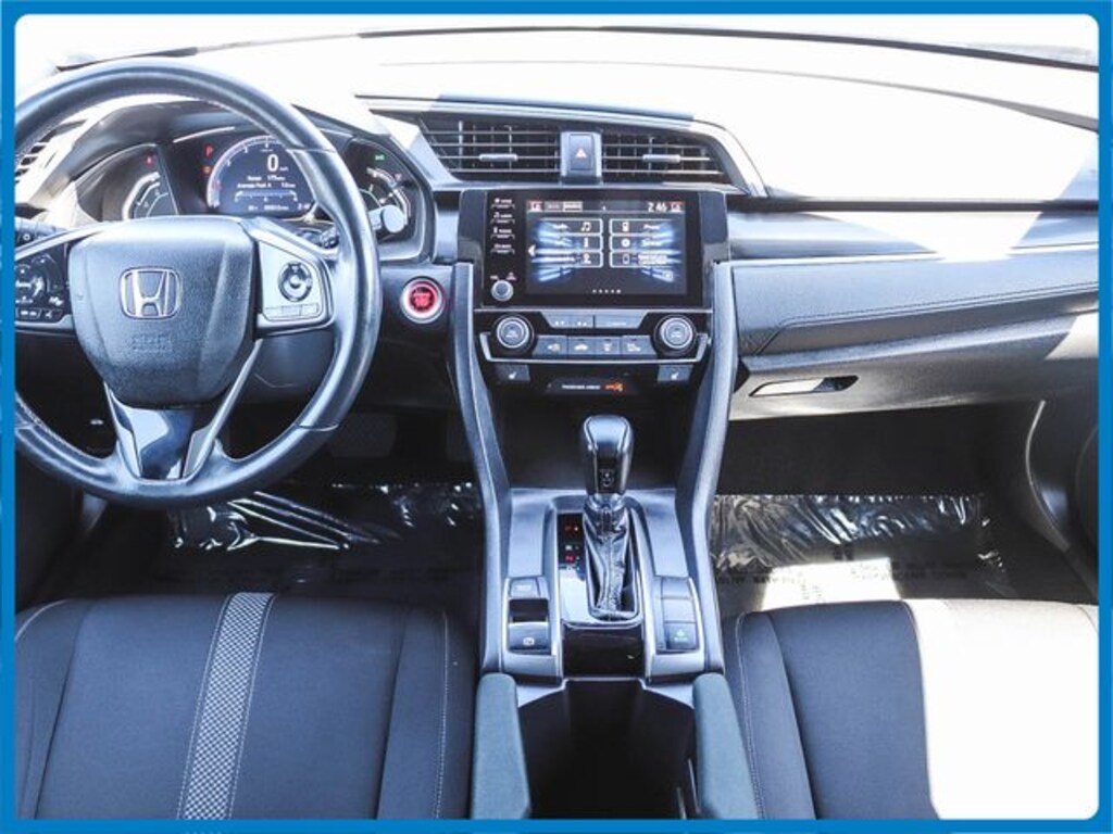 Certified 2021 Honda Civic EX Hatchback