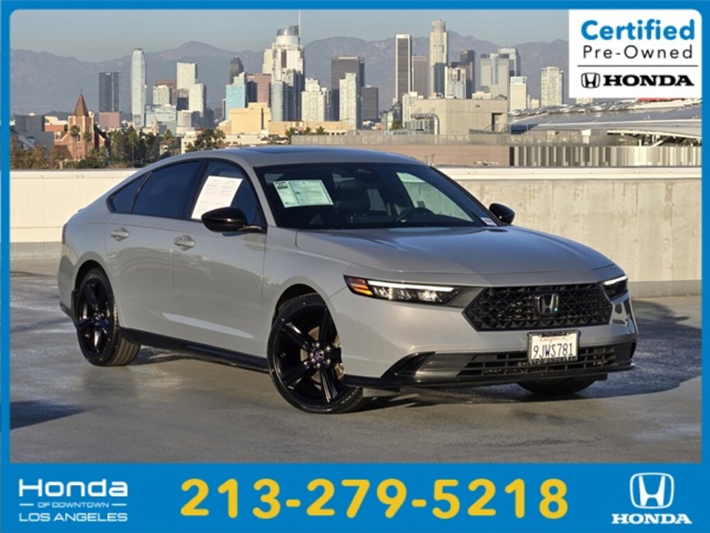 Certified 2024 Honda Accord Hybrid Sport-L Sedan
