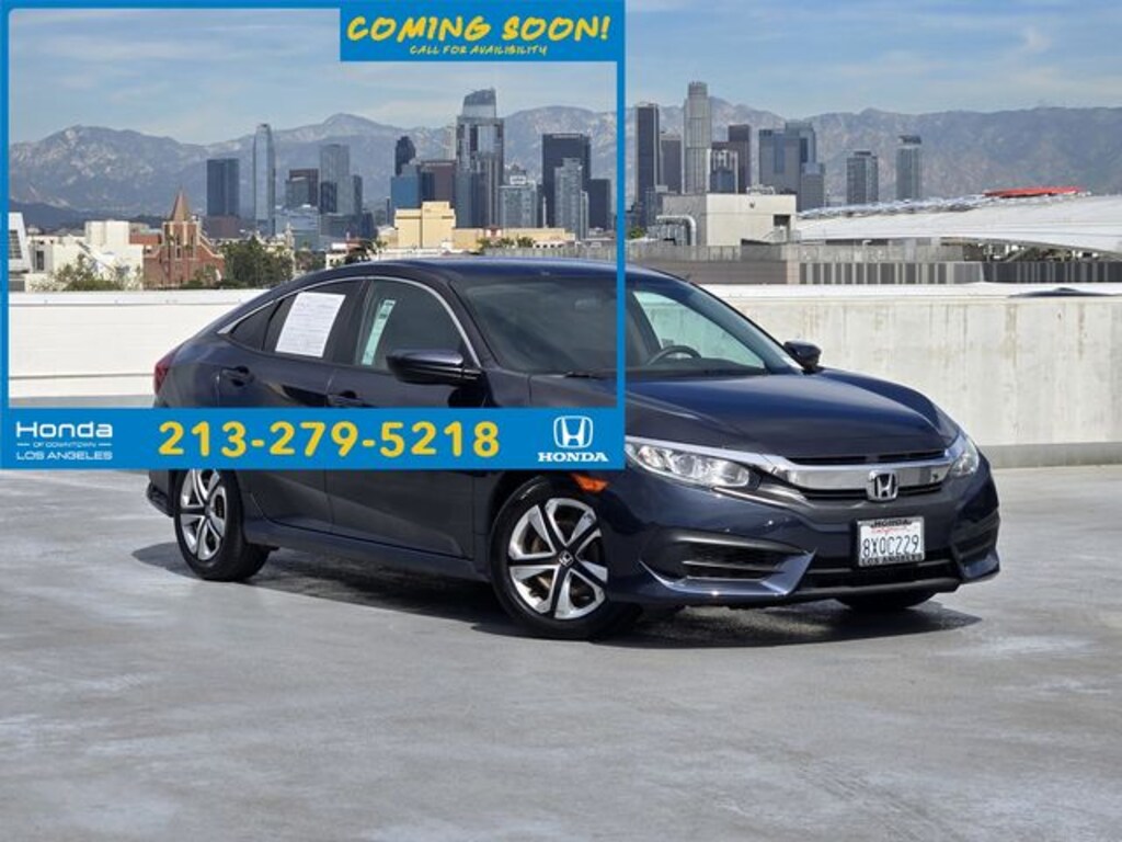 Certified 2018 Honda Civic LX Sedan