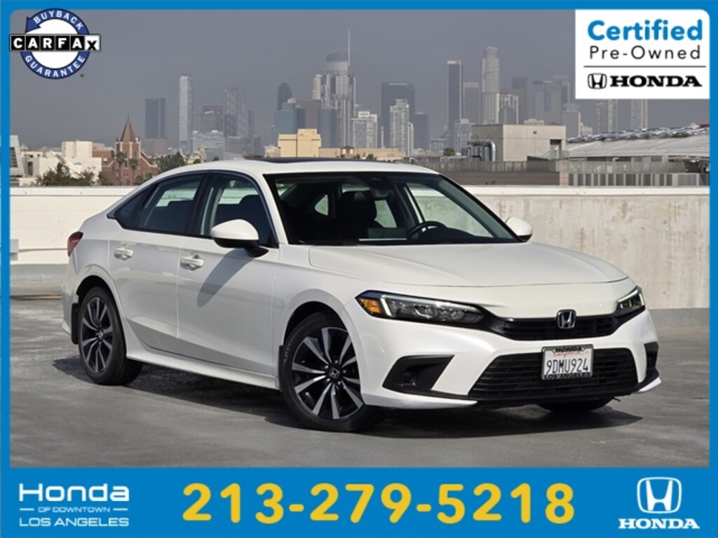 Certified 2022 Honda Civic EX Sedan