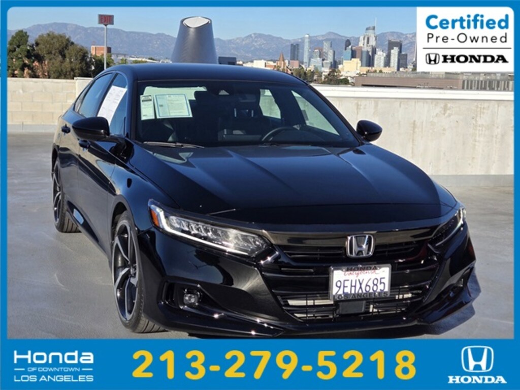 Certified 2022 Honda Accord Sport 1.5T Sedan