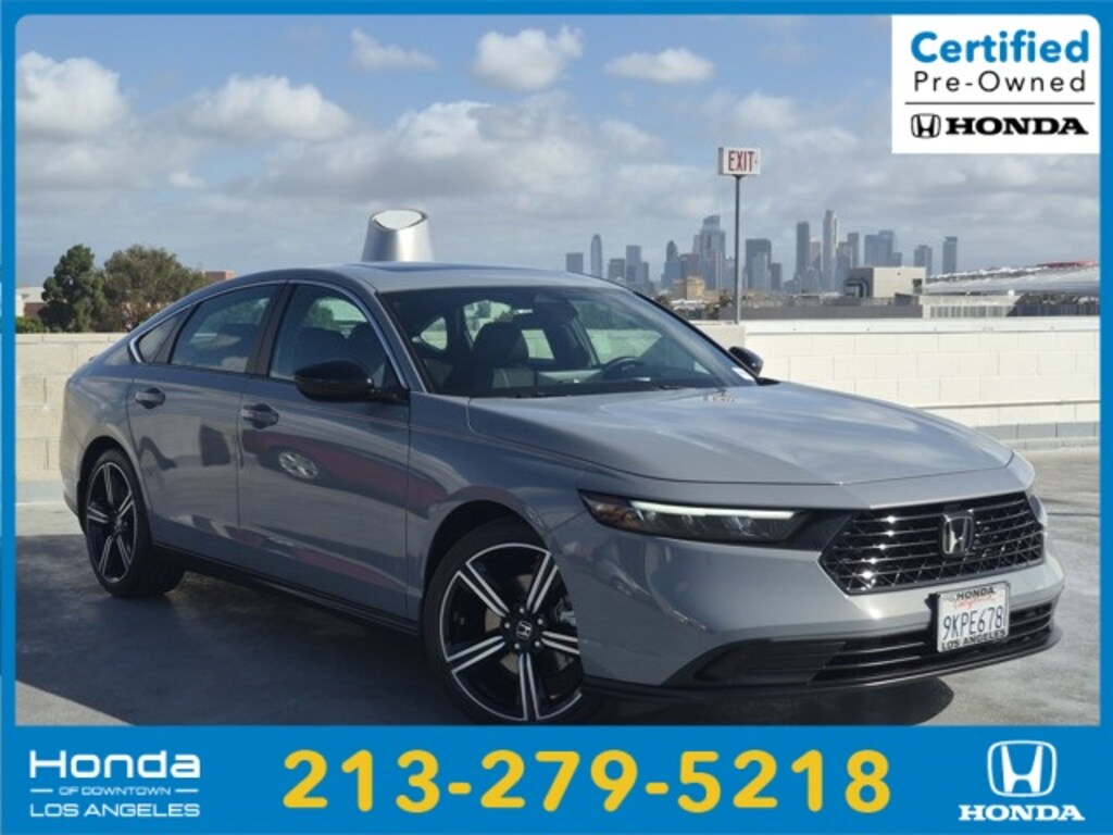 Certified 2023 Honda Accord Hybrid Sport Sedan