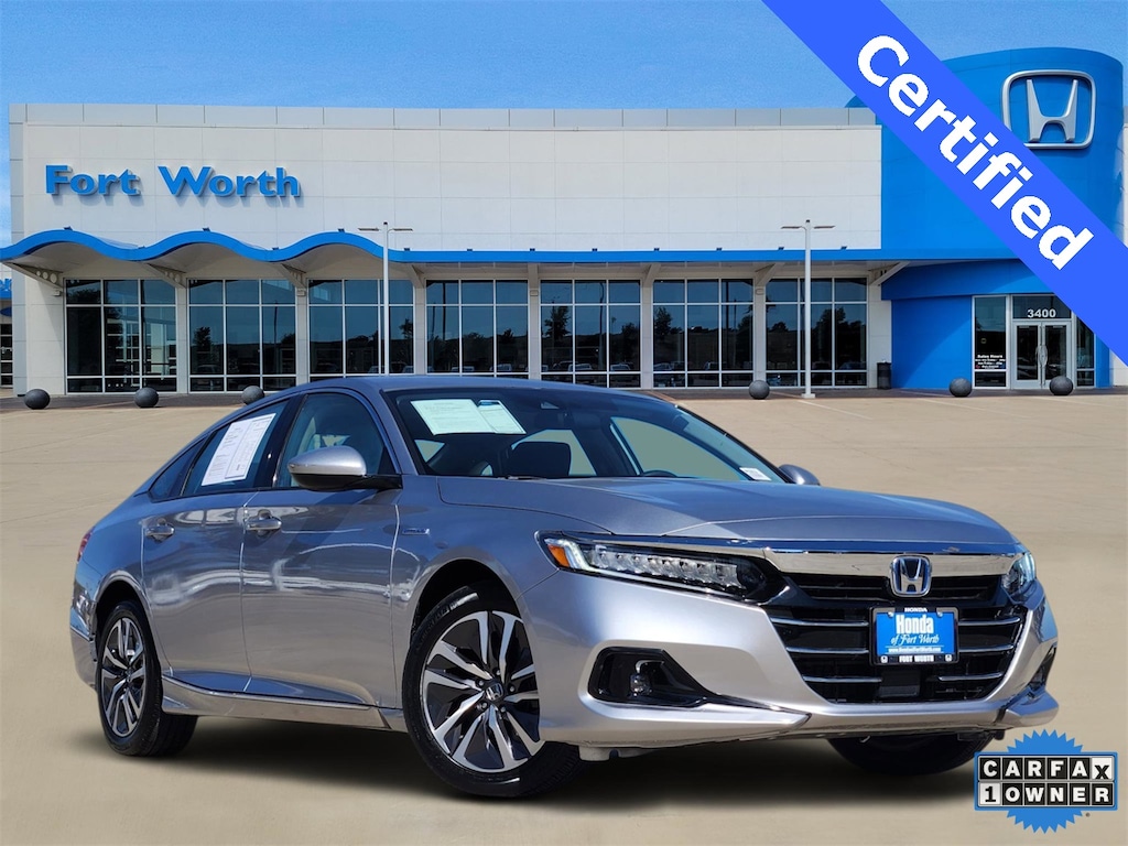 Certified 2021 Honda Accord Hybrid EX Sedan