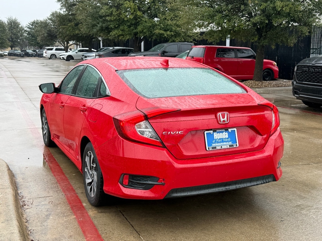 Certified 2017 Honda Civic EX Sedan