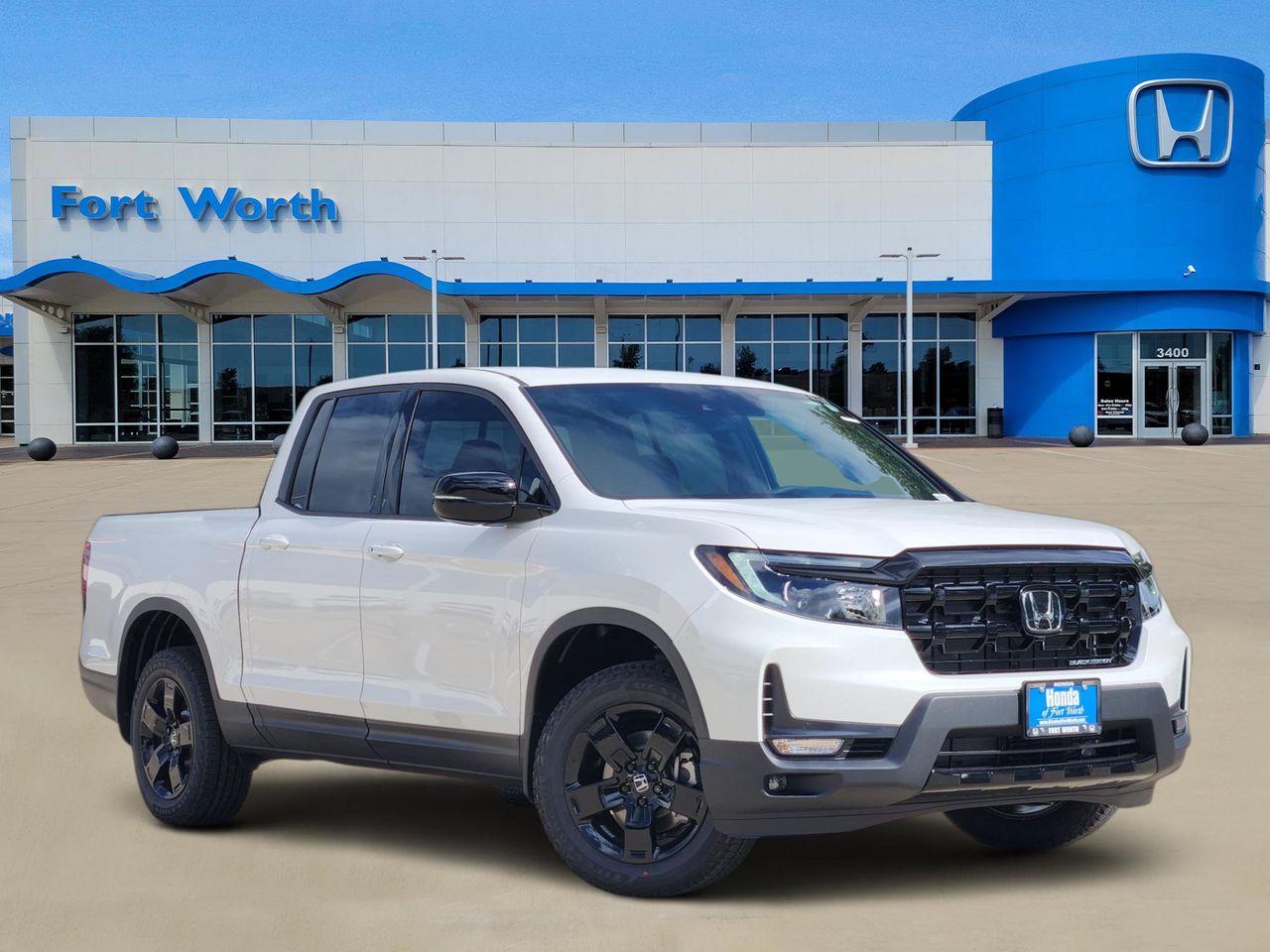 Platinum White Pearl 2026 Honda Ridgeline Black Edition AWD Pickup Truck All-Wheel Drive 9-Speed Automatic