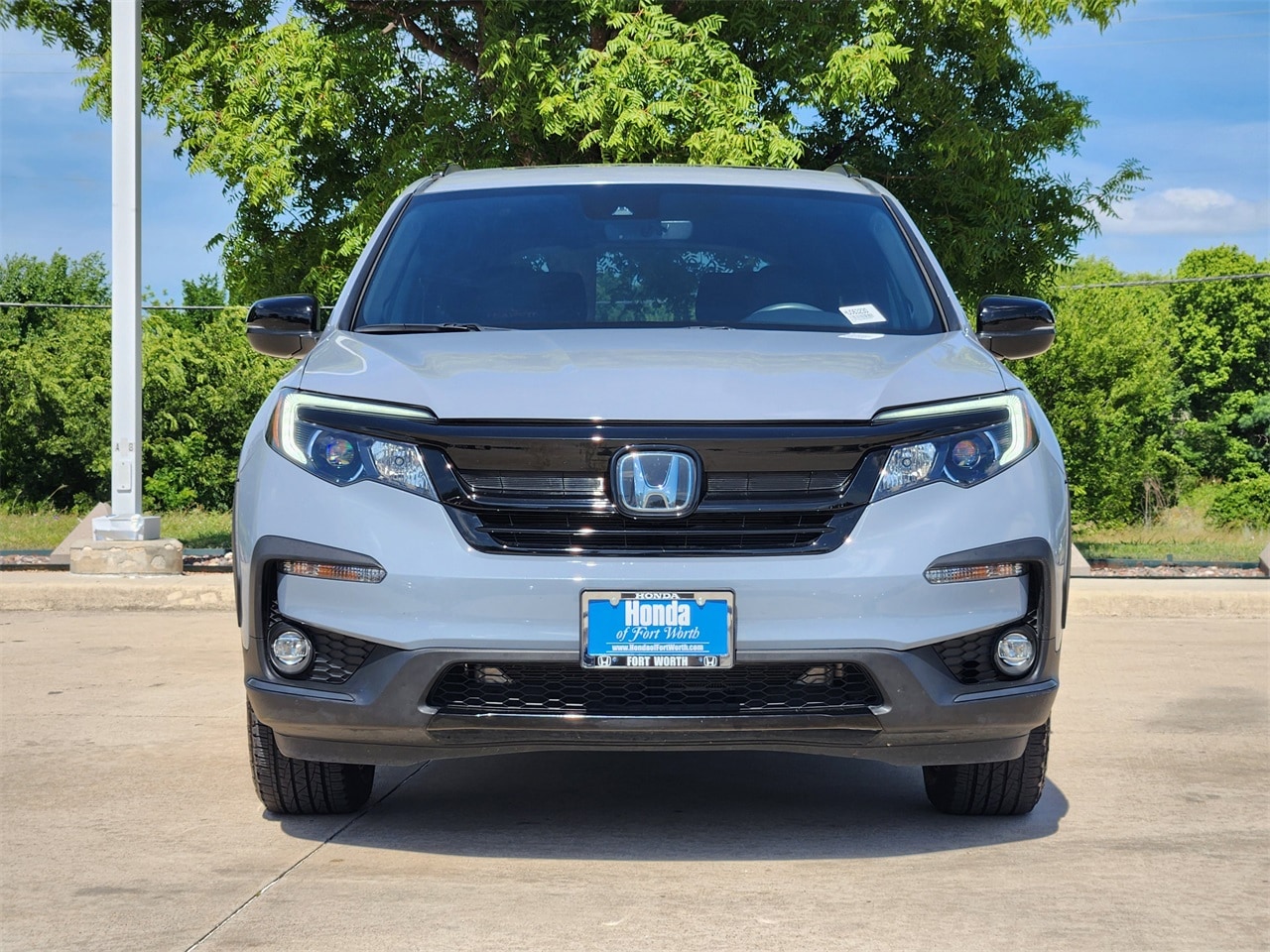 Certified 2022 Honda Pilot TrailSport with VIN 5FNYF6H81NB063230 for sale in Fort Worth, TX