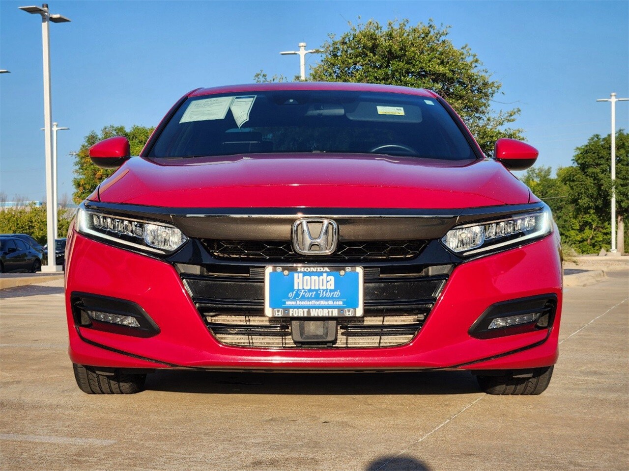 Certified 2018 Honda Accord Sport with VIN 1HGCV1F33JA221675 for sale in Fort Worth, TX