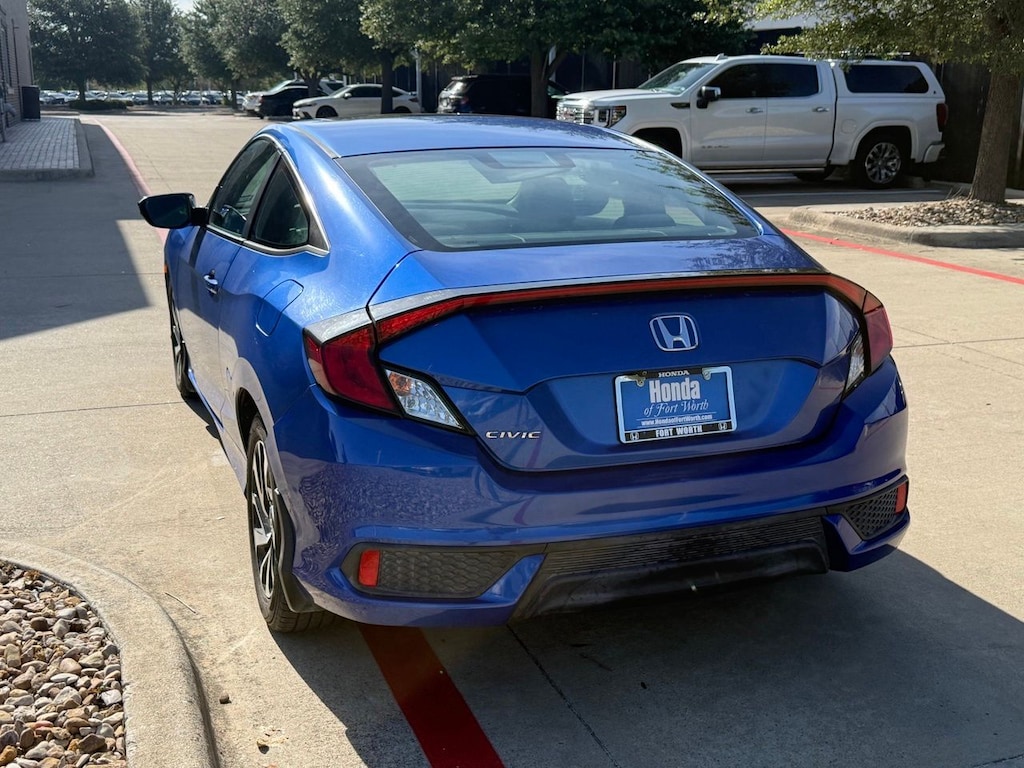 Certified 2016 Honda Civic LX-P Coupe