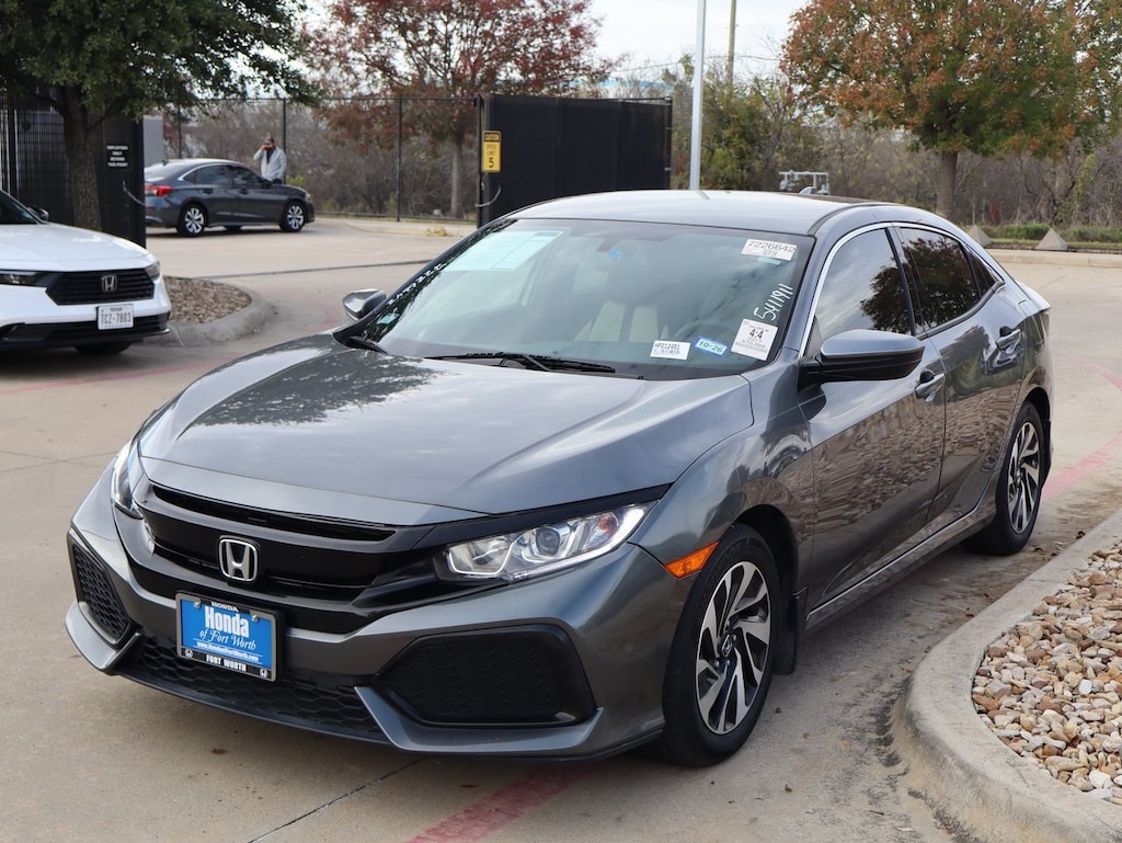 Certified 2017 Honda Civic LX Hatchback