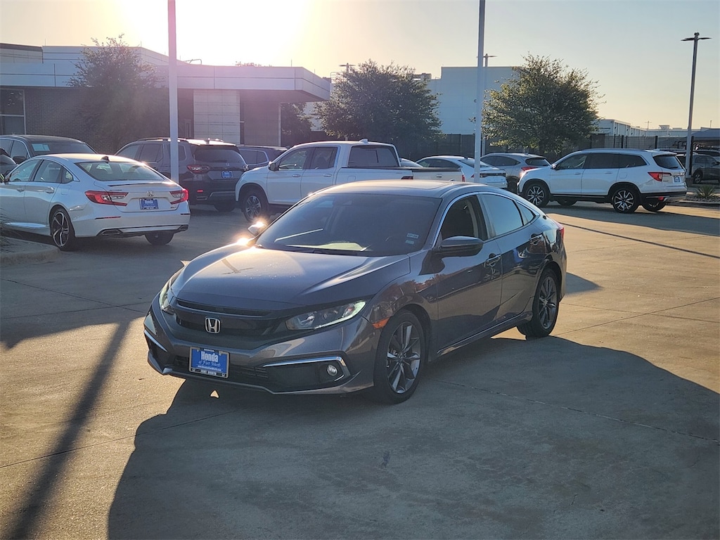 Certified 2021 Honda Civic EX Sedan