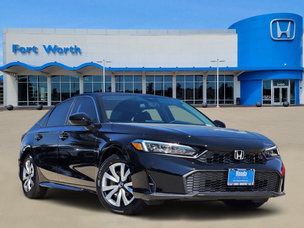 New 2026 Honda Civic LX For Sale in Fort Worth TX TH634179 | Fort