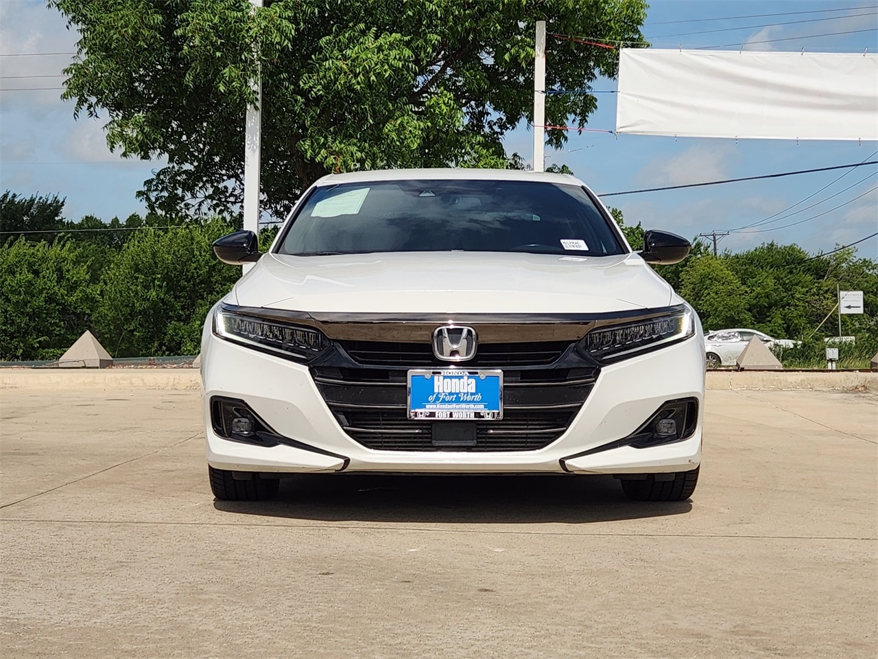 Certified 2022 Honda Accord Sport with VIN 1HGCV1F37NA120645 for sale in Fort Worth, TX