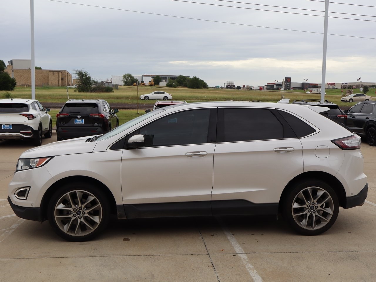 Used 2018 Ford Edge Titanium with VIN 2FMPK3K96JBC44110 for sale in Fort Worth, TX