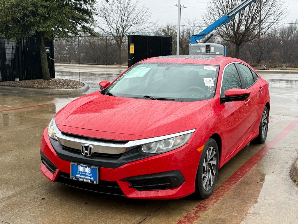 Certified 2017 Honda Civic EX Sedan