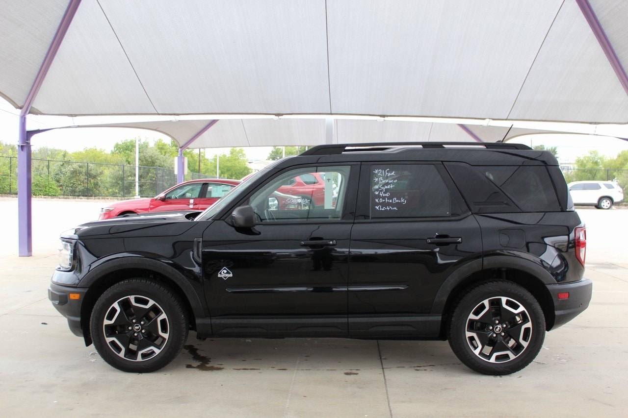 Used 2021 Ford Bronco Sport Outer Banks with VIN 3FMCR9C65MRA94451 for sale in Fort Worth, TX