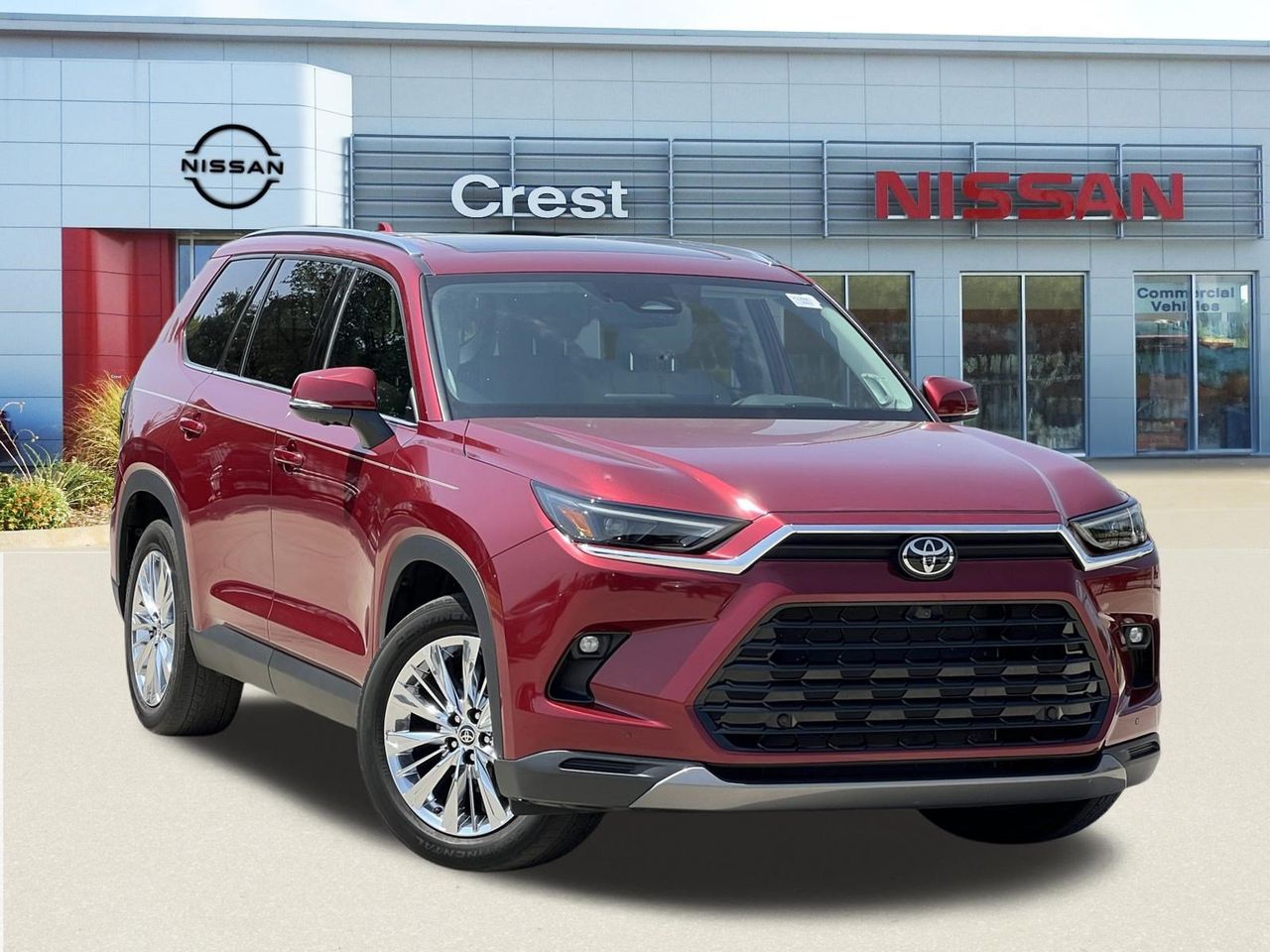 Red (Ruby Flare Pearl) 2024 Toyota Grand Highlander SUV / Crossover All-Wheel Drive 8-Speed Automatic