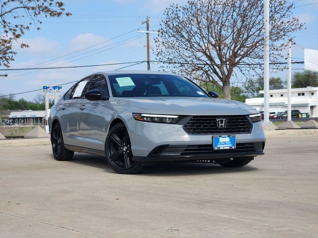 Certified 2024 Honda Accord Hybrid Sport-L Sedan