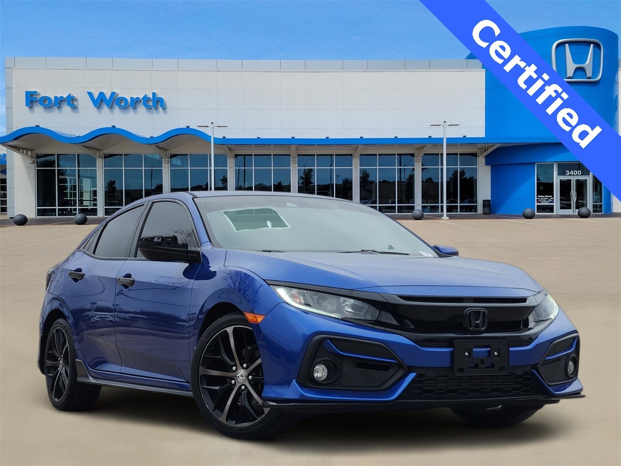 2021 Honda Civic Hatchback Sport's photo