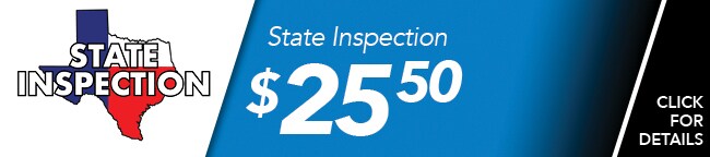State Inspection Coupon, Fort Worth