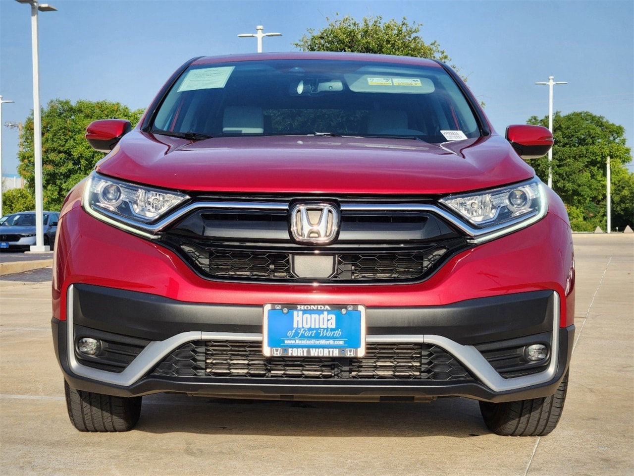 Certified 2022 Honda CR-V EX-L with VIN 2HKRW2H81NH655628 for sale in Fort Worth, TX