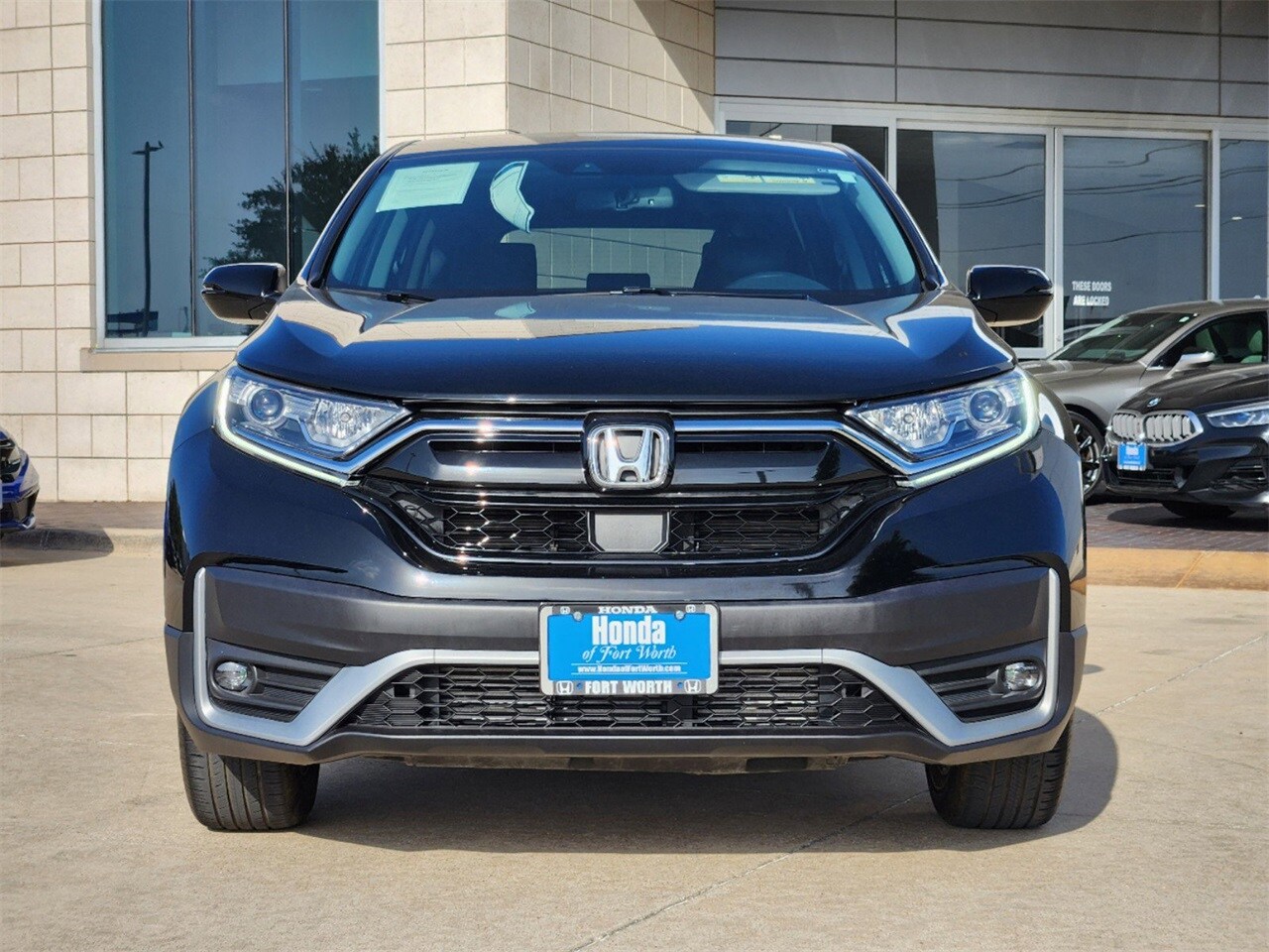 Certified 2022 Honda CR-V EX-L with VIN 2HKRW2H86NH620437 for sale in Fort Worth, TX