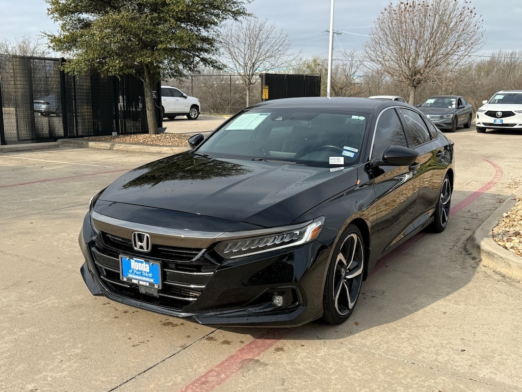Certified 2022 Honda Accord Sport Sedan