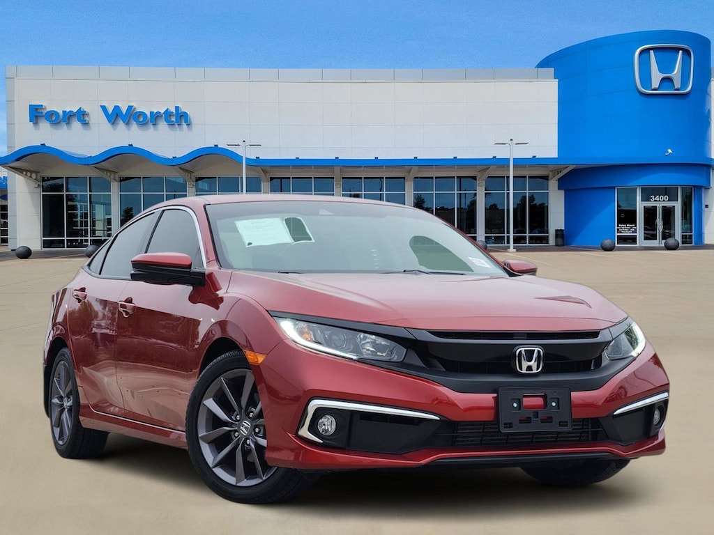Certified 2020 Honda Civic EX Sedan