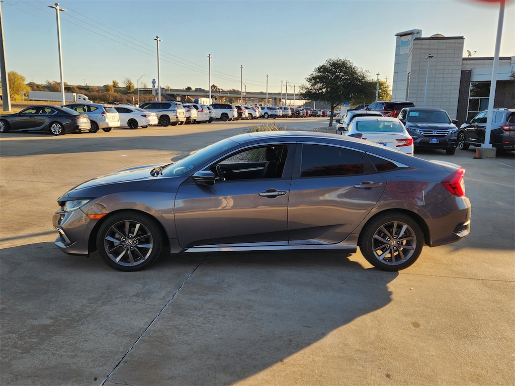 Certified 2021 Honda Civic EX Sedan