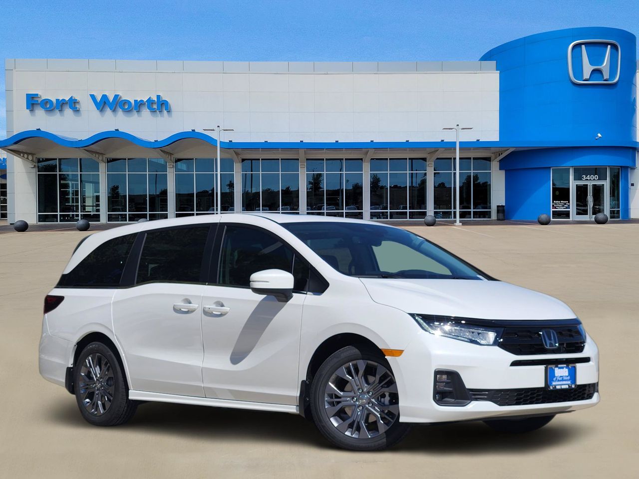 Platinum White Pearl 2027 Honda Odyssey Minivan Front-Wheel Drive Automatic