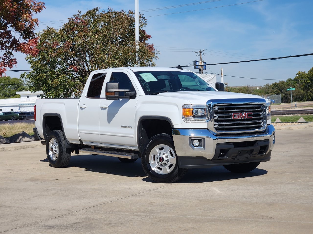 Summit White 2017 GMC Sierra 2500HD Pickup Truck 4X2 6-Speed Automatic Overdrive