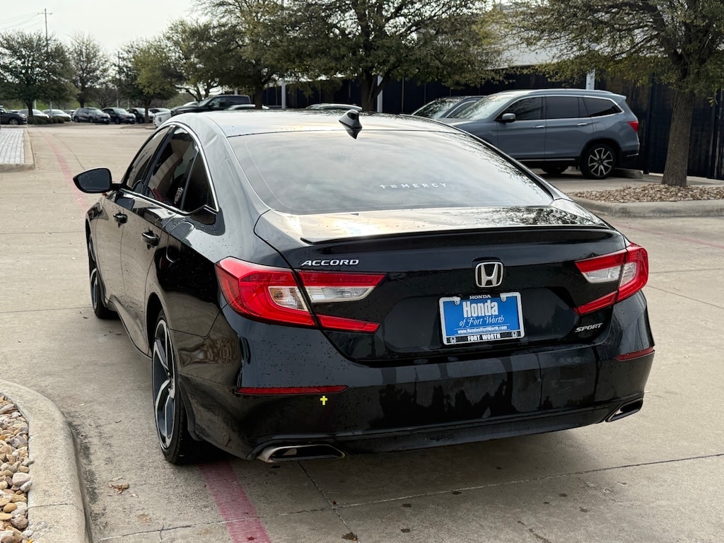 Certified 2022 Honda Accord Sport Sedan