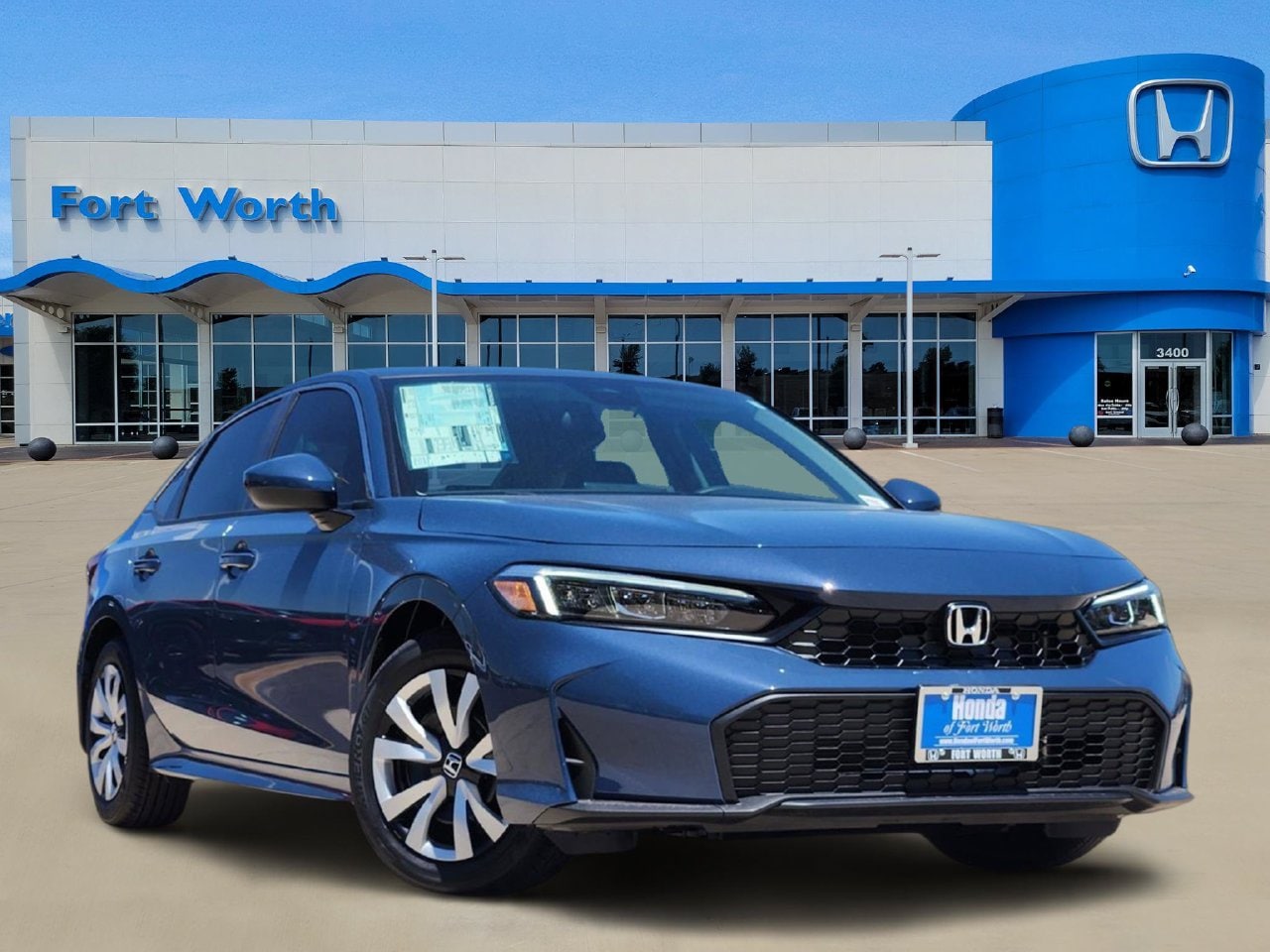 A-7576-3・4・5・8・9・11・16・22・24 New 2026 Honda Civic LX For Sale in Fort Worth TX TH635507 | Fort