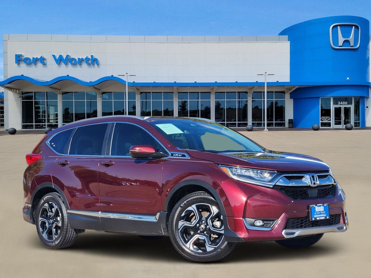 Basque Red Pearl II 2017 Honda CR-V SUV / Crossover Front-Wheel Drive Continuously Variable Transmission