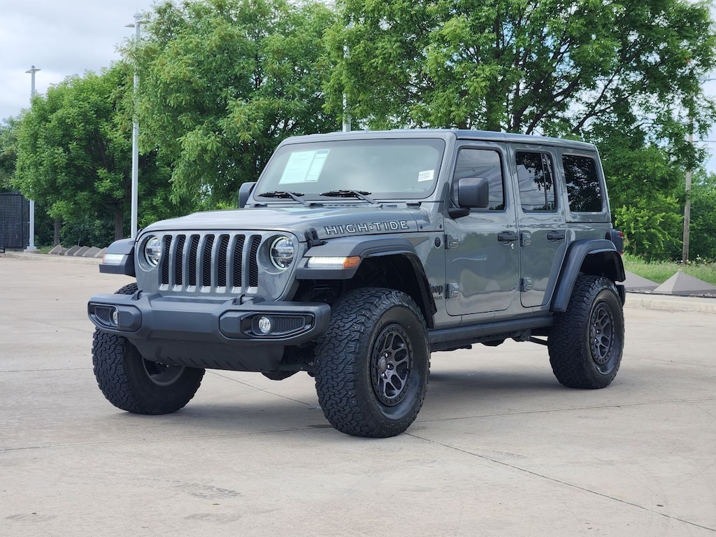 Used 2022 Jeep Wrangler Unlimited High Tide SUV
