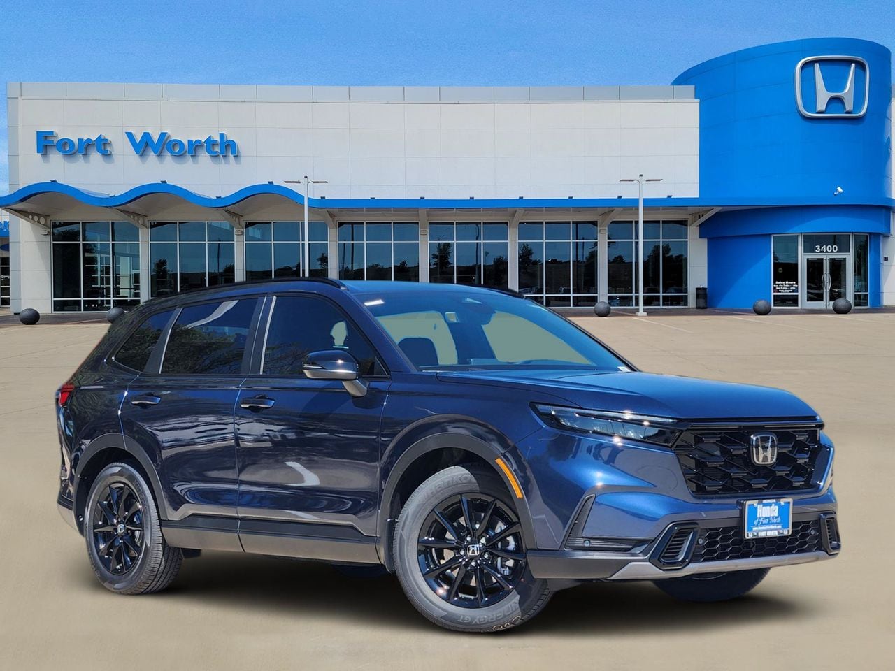 Canyon River Blue 2027 Honda CR-V Hybrid SUV / Crossover Front-Wheel Drive Continuously Variable Transmission