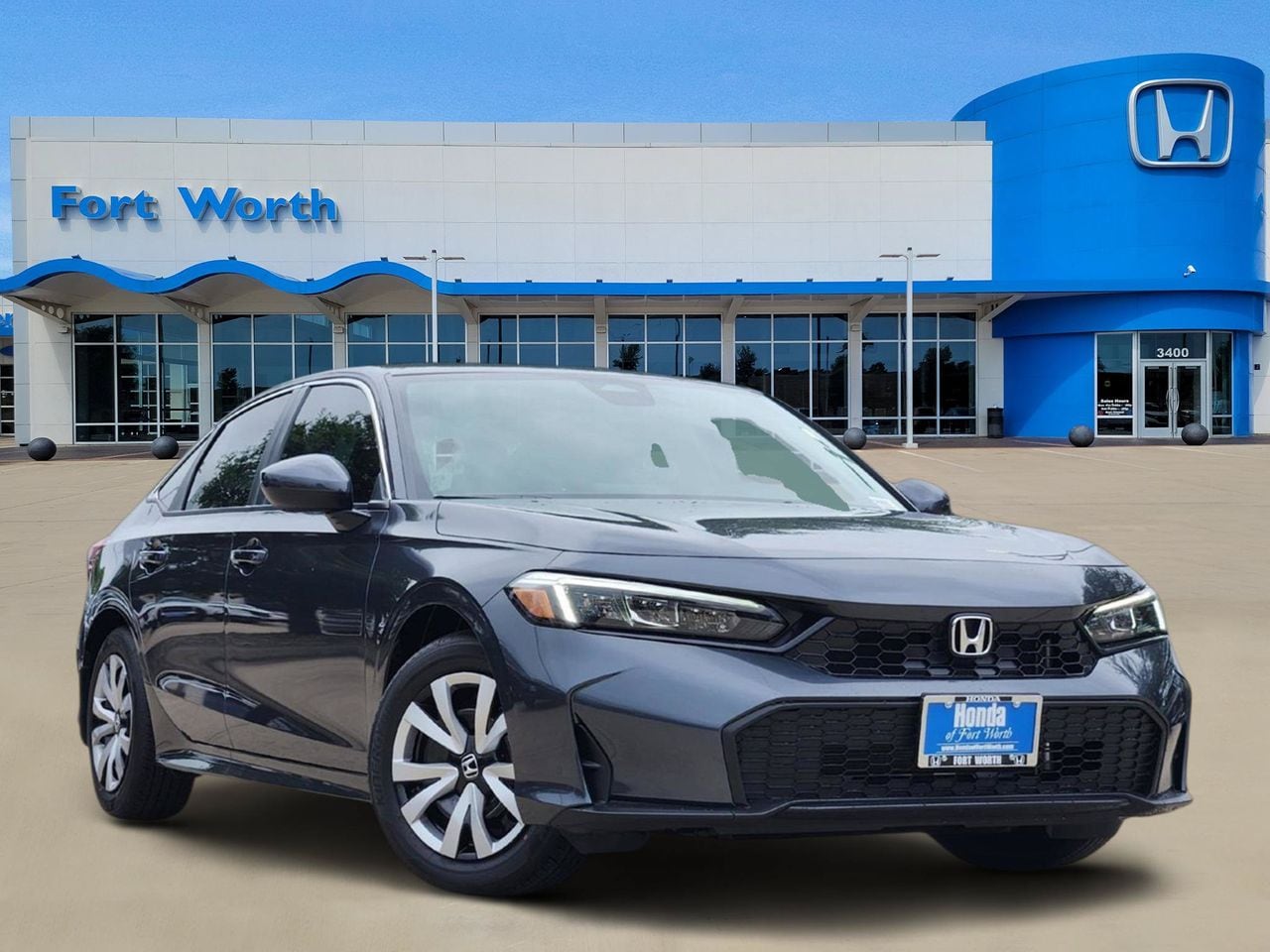 2026 Honda Civic Gris (Meteorite Gray) Sedán Tracción delantera Transmisión variable continua