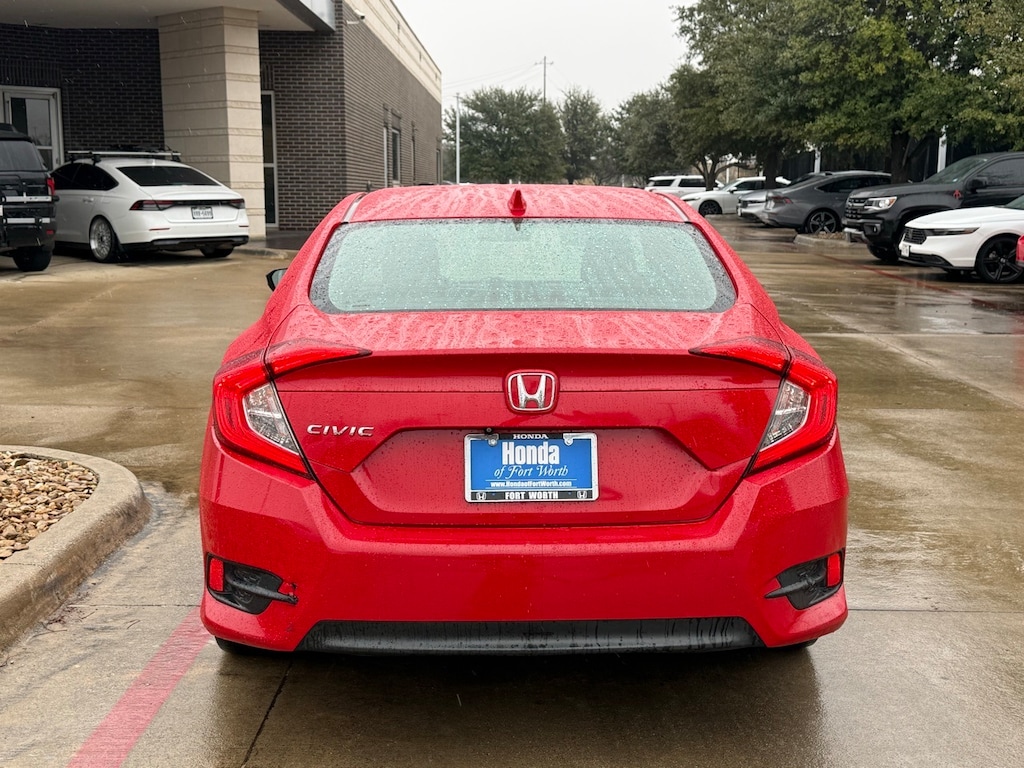 Certified 2017 Honda Civic EX Sedan