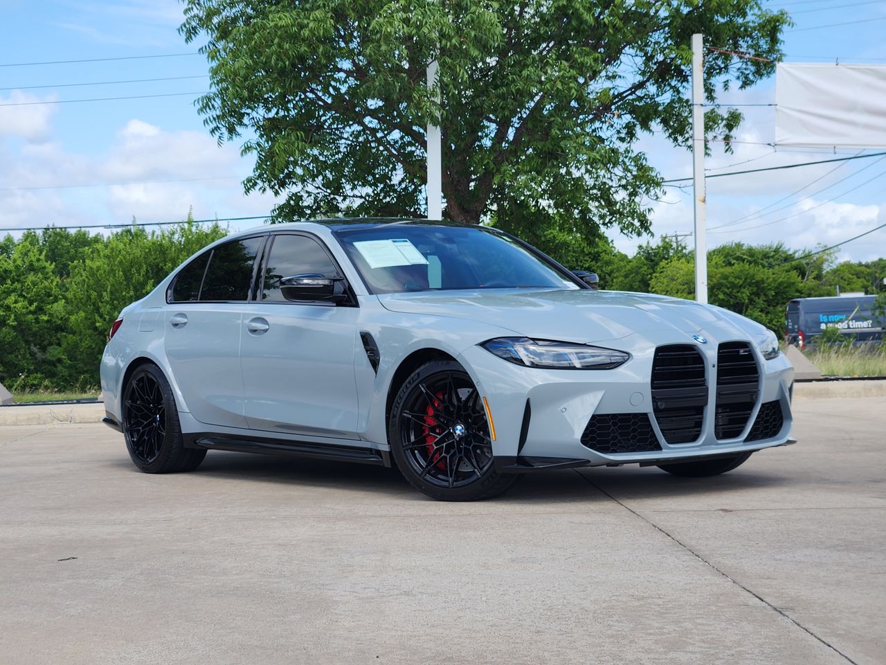 Brooklyn Gray Metallic 2026 BMW M3 Competition RWD Sedan Rear-Wheel Drive 8-Speed Automatic