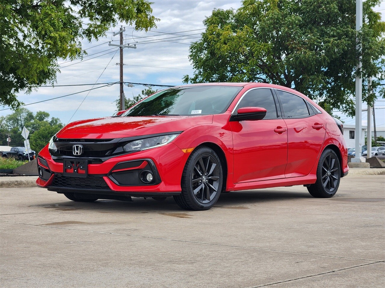 2020 Honda Civic EX Hatchback photo 2